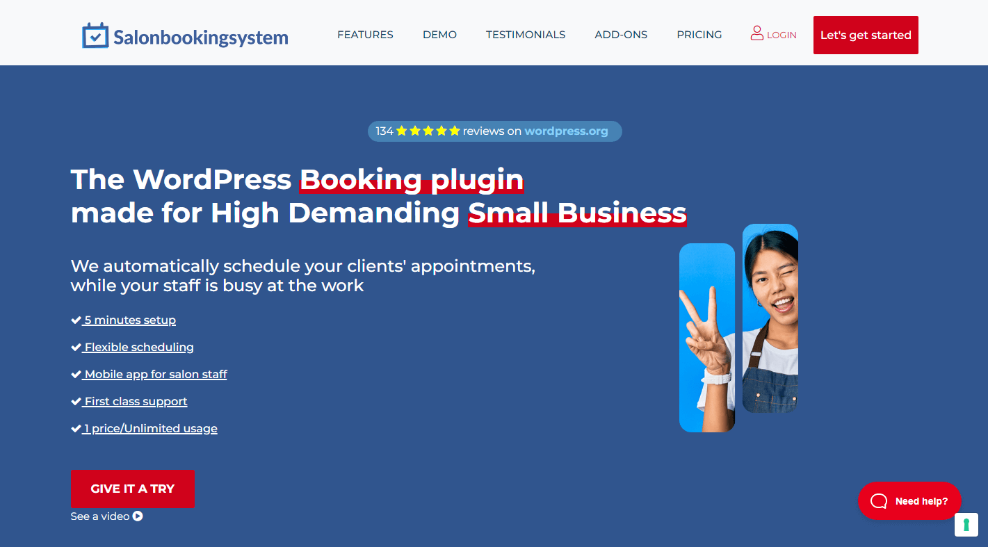 Salon Booking System